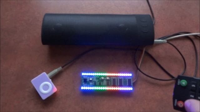 2x24 RGB LED Stereo VU Meter смотреть онлайн