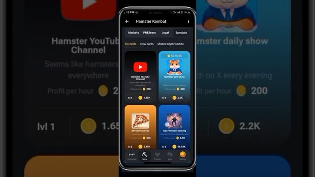 HAMSTER KOMBAT DAILY COMBO CHALLENGE-Step By Step Guide #hamsterkombat #kyc #crypto #notcoin #bit