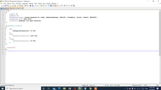 How to design Gradient Background Animation and Text hover effects using only Html & CSS? смотреть онлайн
