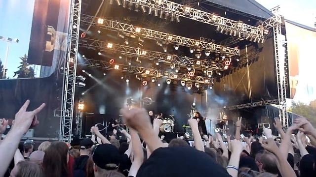 Devin Townsend featuring Chuck Billy - Planet Smasher live @ Tuska 2010 смотреть онлайн