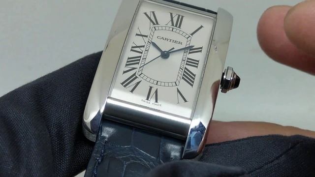 【百年坦克風雅】CARTIER 卡地亞 TANK Américaine美國坦克腕錶 смотреть онлайн
