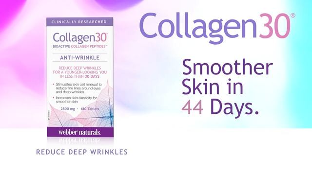 Webber Naturals Collagen30 - Гладкая кожа через 30 дней смотреть онлайн
