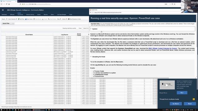 QRadar Threat Simulation - Security Monitoring смотреть онлайн