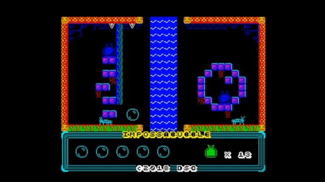 Impossabubble (2018) Walkthrough, ZX Spectrum смотреть онлайн