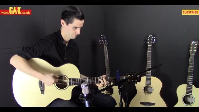 Faith Natural Series Neptune Cutaway Baby Jumbo Demo at GAK смотреть онлайн