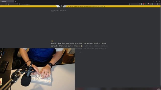 Quick KBM68 Typing Test (Gat Yellows) смотреть онлайн