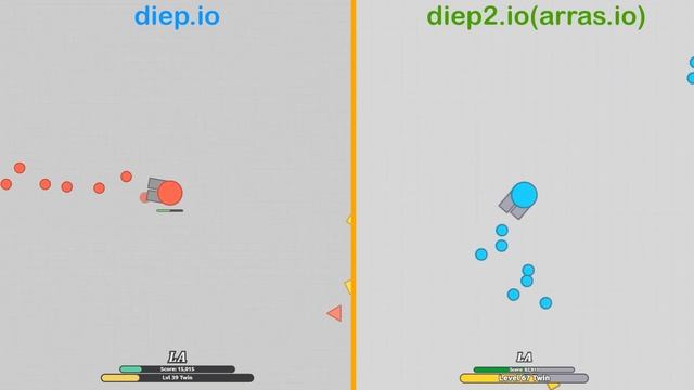 DIEP.IO VS ARRAS.IO - OFFICIAL IO TANKS GAME VS FAN-MADE IO GAME!