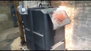 Котел Восток 400 в режиме верхнего горения на отходах ЛДСП