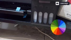 EPSON L3210 Eco tank - Tutorial How to Refill the Ink