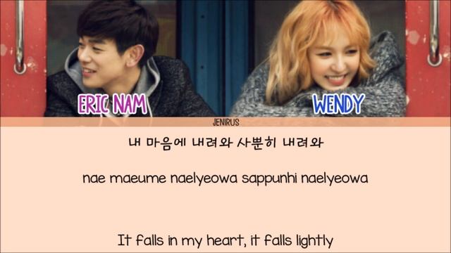 Wendy (Red Velvet), Eric Nam - Spring Love [Eng/Rom/Han] Picture + Color Coded HD смотреть онлайн