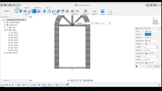 Lesson 10 - How to Draw a Circular Pattern in Fusion 360 and Combine Bodies смотреть онлайн