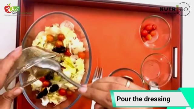 Cherry Tomato Lettuce Salad I Less than 50 Calories Recipe by Nutritionist Harpreet Pasricha смотреть онлайн
