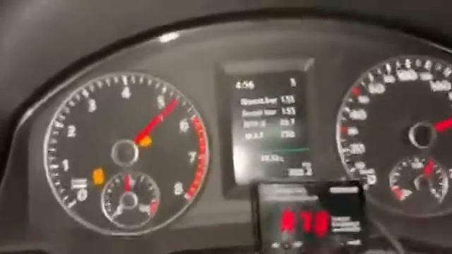 Jetta Mk5 2.0 TSI GTX2870 - DSG Clutch Slip Before Tuning смотреть онлайн