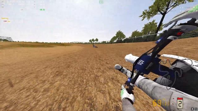 WHAT 1000 HOURS LOOKS LIKE IN MX BIKES! смотреть онлайн