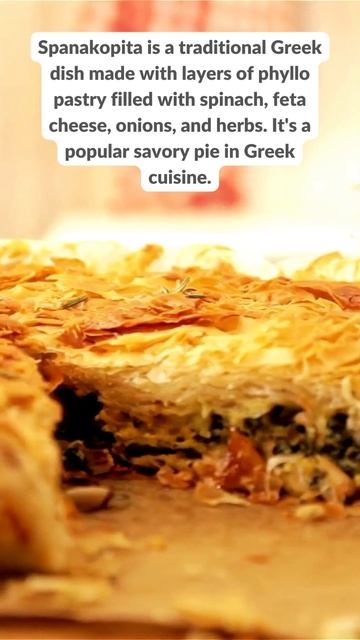 Greek Spanakopita Recipe | Flaky Phyllo Pastry Filled with Spinach, Feta & Herbs! смотреть онлайн