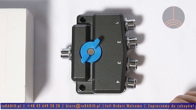 📡 IN-SW-M-2M2N: Coaxial Antenna Switch (Przełącznik Antenowy) смотреть онлайн