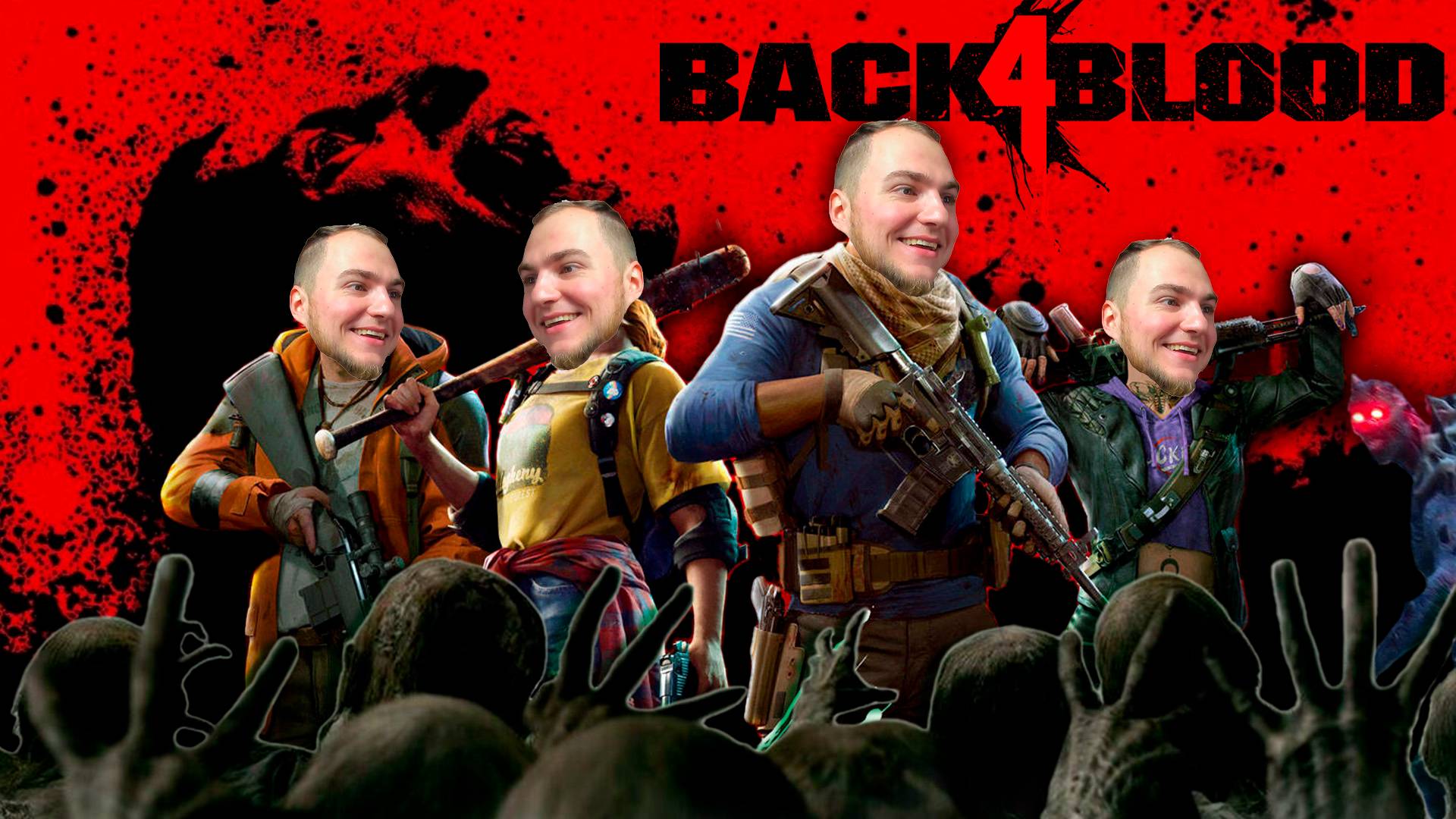 Прохождение ▶︎ Back 4 Blood  1АКТ с KVIT+