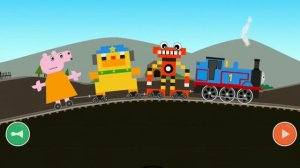 THOMAS THE TANK ENGINE & WEIRD FRIENDS - LABO BRICK TRAIN