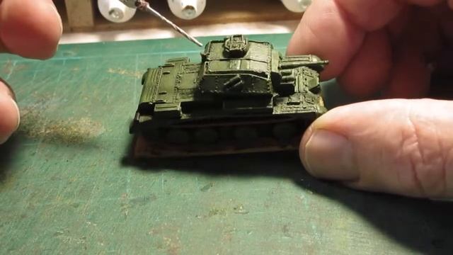 #492 15mm WW2 British A13 tank смотреть онлайн