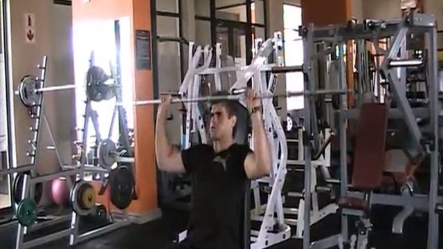 Seated BB Shoulder Press смотреть онлайн