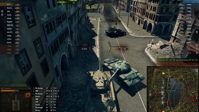 World of Tanks ENG - 9.14 HD IS-6 Review/Gameplay - Ace Tanker/5k dmg/Top Gun смотреть онлайн
