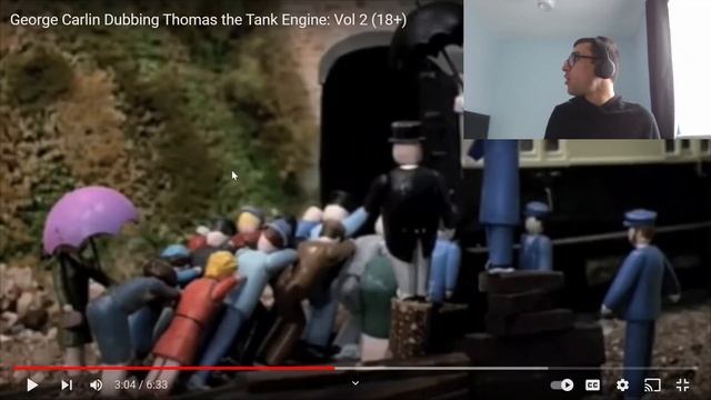 TOO OBSESSED WITH CHILDREN! | George Carlin Dubbing Thomas the Tank Engine: Vol 2 REACTION! смотреть онлайн