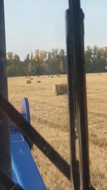 Пресс ПР-120 заготовка соломы смотреть онлайн