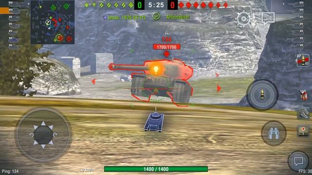Играю в танки блитз (простите что без звука) смотреть онлайн