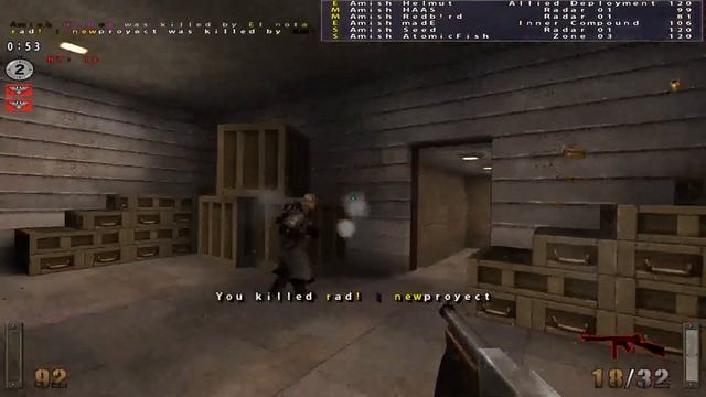 RTCW: Amish vs. Newproyect - sweRTCW Cup WB Round 1 (06.14.03) смотреть онлайн