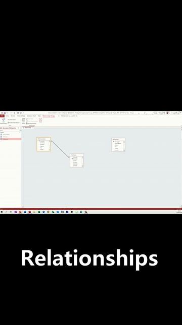 Relationships in Microsoft Access смотреть онлайн