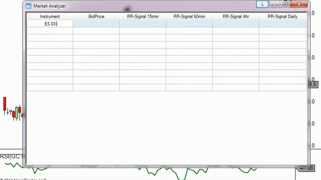 RatioRadar NinjaTrader смотреть онлайн