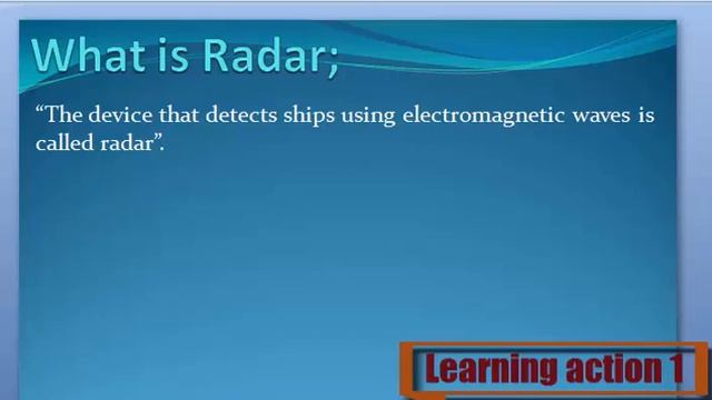 What is Radar. Urdu/English смотреть онлайн