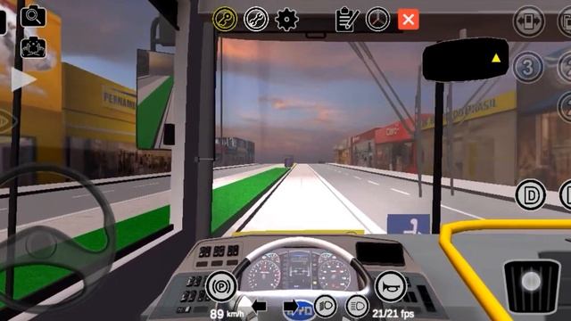 Proton Bus Simulator Urbano. Автобус BYD K10A. Маршрут 907M-10.