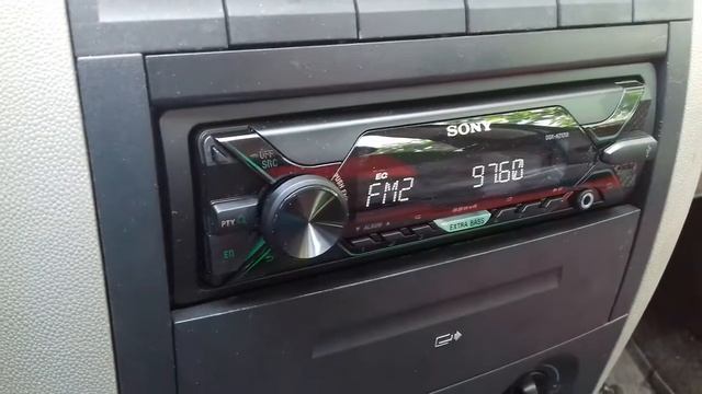 Sony DSX-A212UI FM Test