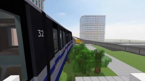 Первый Реалистичный Монорельс В Майнкрафте! (Official Trailer NV 2024)