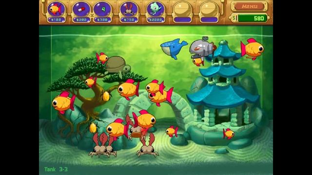 Insaniquarium Deluxe Adventure Tank 3-3 (Introducing Psychosquid!) смотреть онлайн