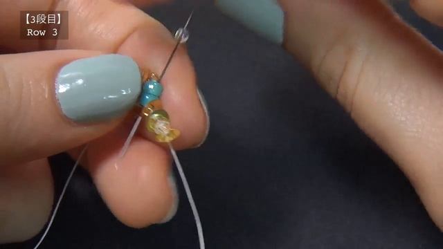 【ハンドメイド】スパンコールとスワロフスキーリングの作り方　How to make a ring with Flat Sequins and Swarovski Bicone beads. смотреть онлайн