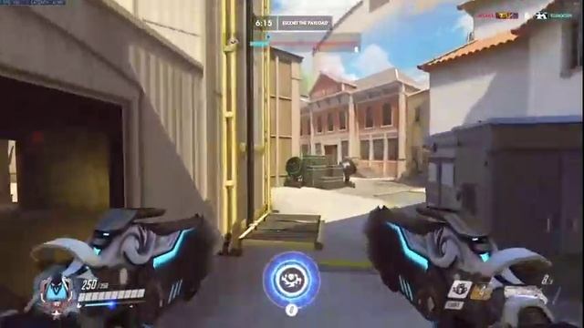 Неугомонная D.VA в Overwatch 1: смотрим без комментариев! 🚀💥