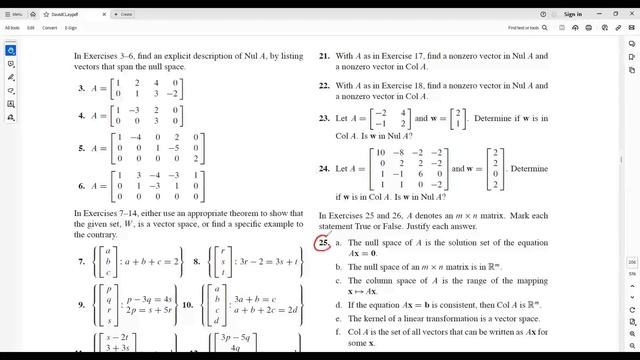 True/False Questions in Linear Algebra (Part 5) смотреть онлайн