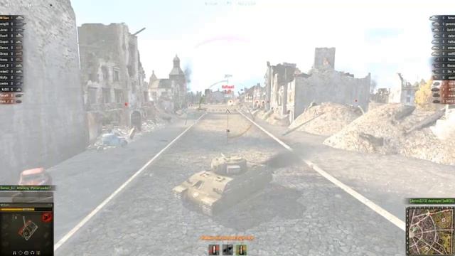 World of Tanks (PC) - T14 Heavy Tank Gameplay [HD] смотреть онлайн