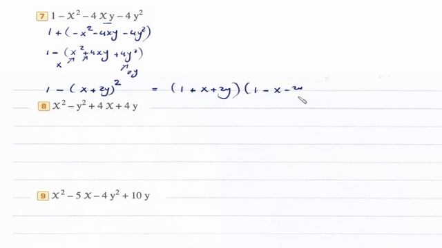 Prep2- 2nd term 6- Factorizing by grouping شرح رياضيات ثانيه إعدادى لغات смотреть онлайн
