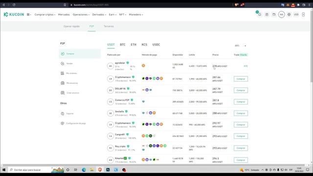 ✅COMPRAR CRIPTOS SIN KYC✅ P2P KUCOIN ➤ PASO A PASO [FACIL DE HACER] смотреть онлайн
