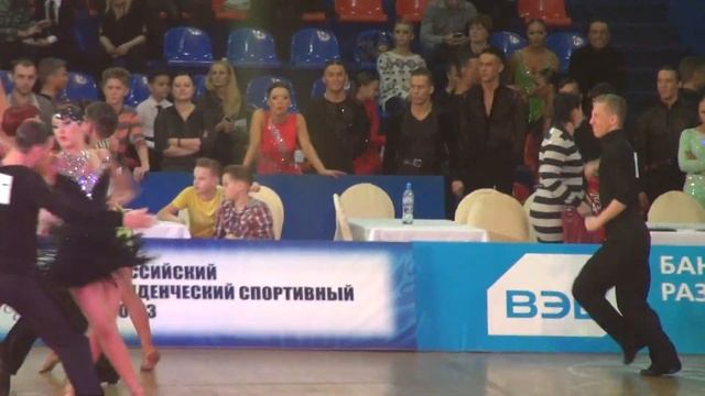 Долгопол Максим-Копытова Мария .ЧР-2015.Студенты. САмба 1/8 смотреть онлайн