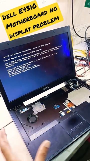 Dell Latitude E4310 Laptop Issue - No Display /shuts down on power on then battery led blinking смотреть онлайн