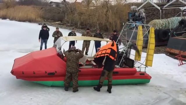 Испытания аэродки "Белуга" 4 февраля 2019 г. смотреть онлайн