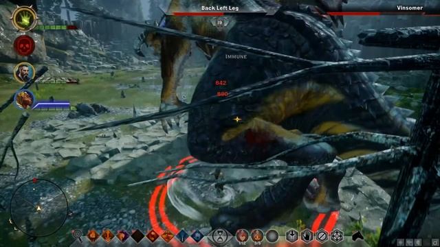 Dragon Age Inquisition Vinsomer Twohanded Warrior смотреть онлайн