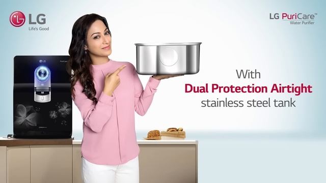 LG Water Purifier: The promise of absolute Purity with Dual Protection Stainless Steel Tank смотреть онлайн