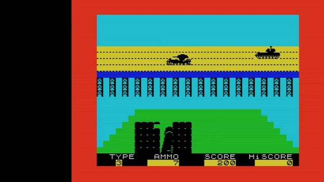 3D Tanx - ZX Spectrum Sinclair - emulador Qaop JS смотреть онлайн