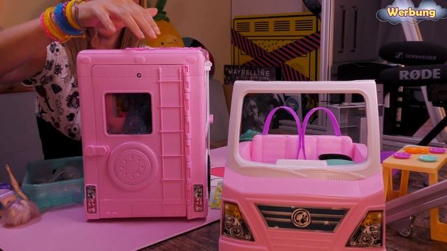 Barbie Camper 🚗 Unboxing deutsch смотреть онлайн
