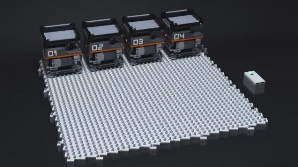 Всенаправленное транспортное средство LEGO | LEGO Omnidirectional vehicle